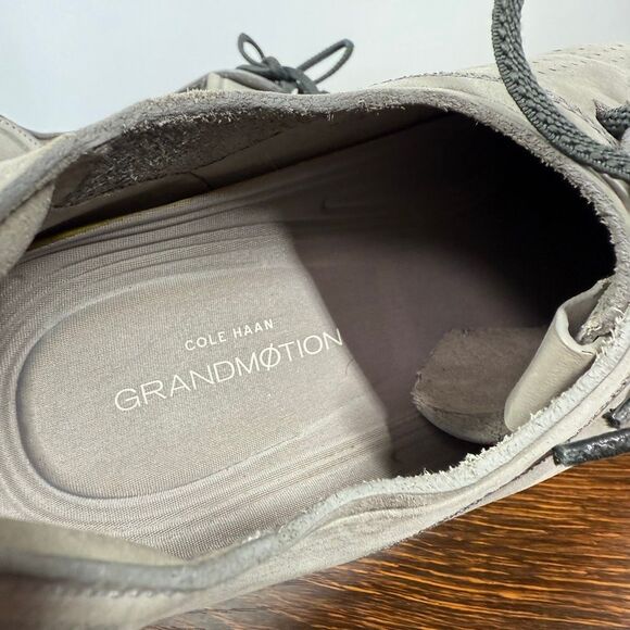 Cole Haan Grand OS Suede Men's Casual Shoes C26346 Grey size 9.5 - Picture 7 of 8